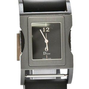 Authentic Dior Silver/Black Watch (preworn)